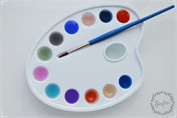 Paleta preparare culori