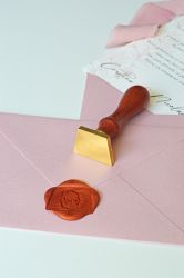 Stampila sigiliu ceara alama personalizata trapez