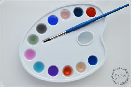 Paleta preparare culori