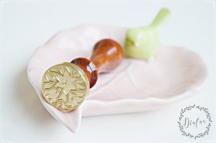 Stampila sigiliu Buchet Crini