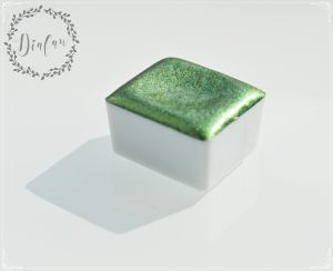 Culoare perlata caligrafie Royal Green