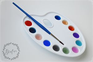 Paleta preparare culori