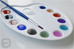 Paleta preparare culori