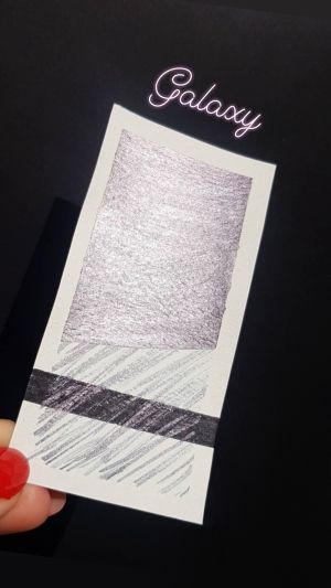 Culoare perlata caligrafie Galaxy