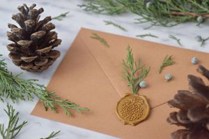 Stampila sigiliu ceara Glob