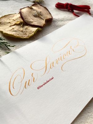 cerneala-caligrafie-auriu