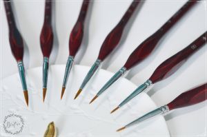 Pensule subtiri pictura si caligrafie natur