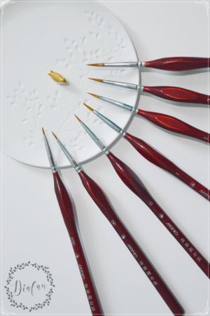 Pensule subtiri pictura si caligrafie natur