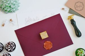 Stampila sigiliu ceara La semineu