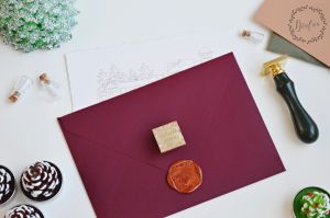 Stampila sigiliu ceara Sarbatori magice