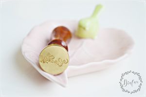 Stampila sigiliu Cu drag 3