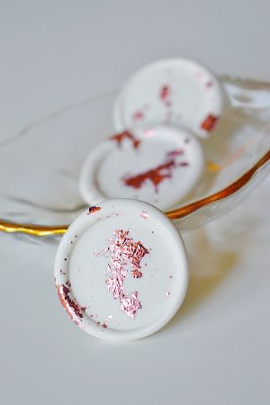 Sigiliu ceara autoadeziv foita dusty pink