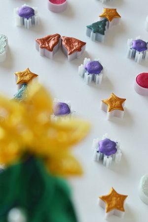 cerneala-personalizata-stea-aurie-cadou-copii-pictura