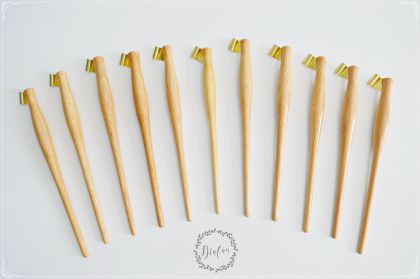 Toc oblic caligrafie handmade