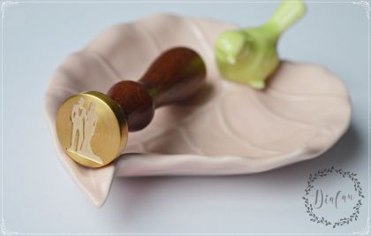 Stampila sigiliu Mr. & Mrs.