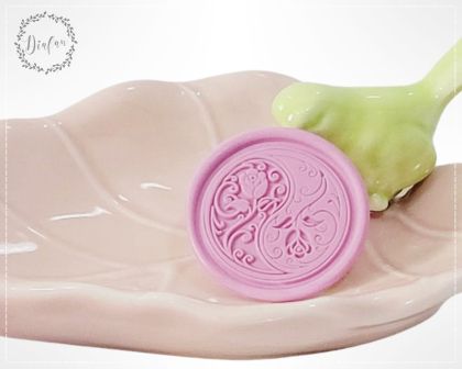 Sigiliu Yin yang trandafir