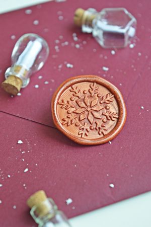 Sigiliu Fulg de nea traditional