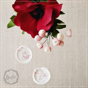 Sigiliu Insertii Florale Roz Pastel