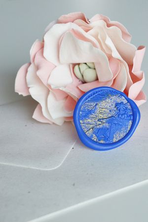 sigiliu-ceara-invitatie-cu-pigment-auriu-vintage-1